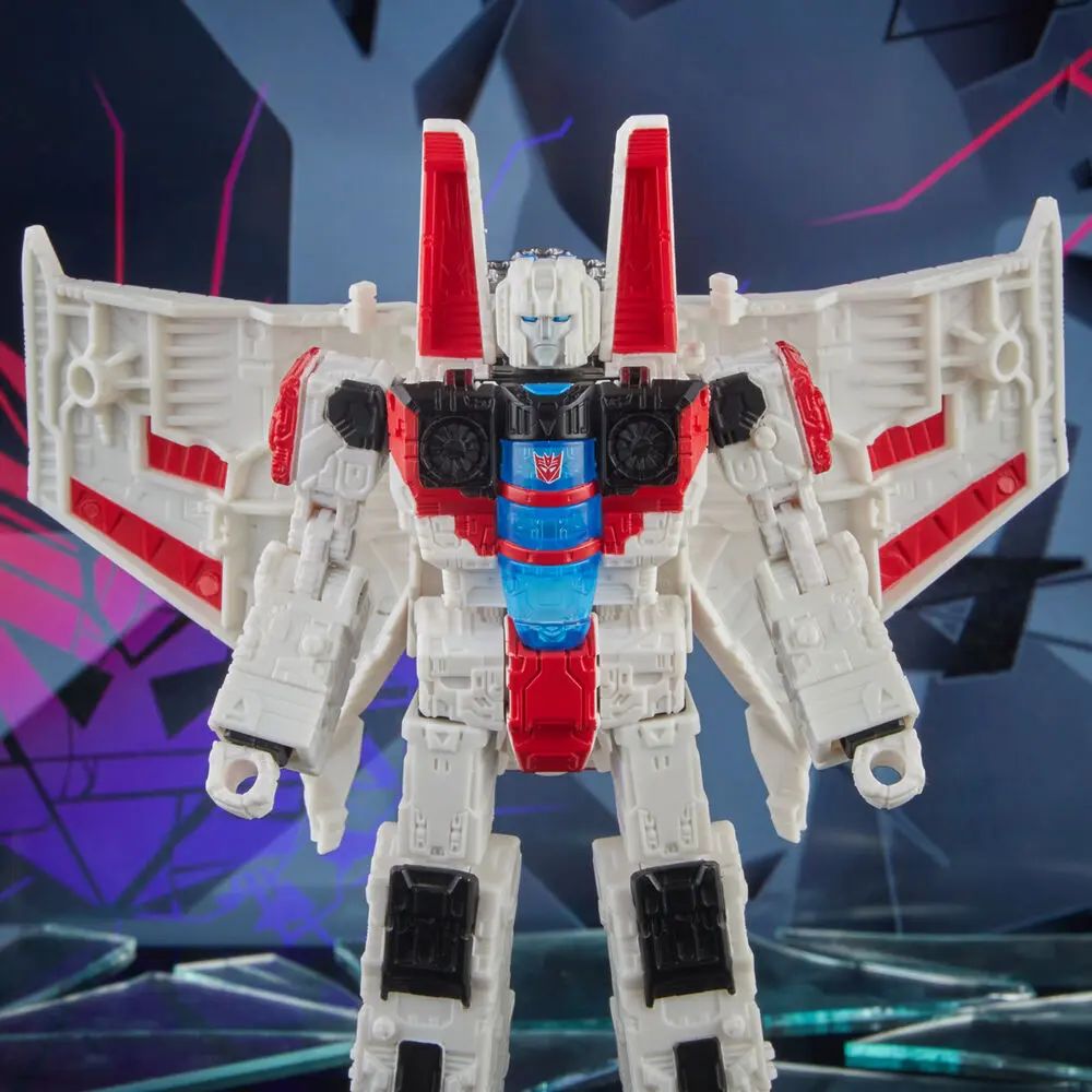 Transformers: Shattered Glass Voyager Class figurka akcji 2021 Starscream 18 cm zdjęcie produktu
