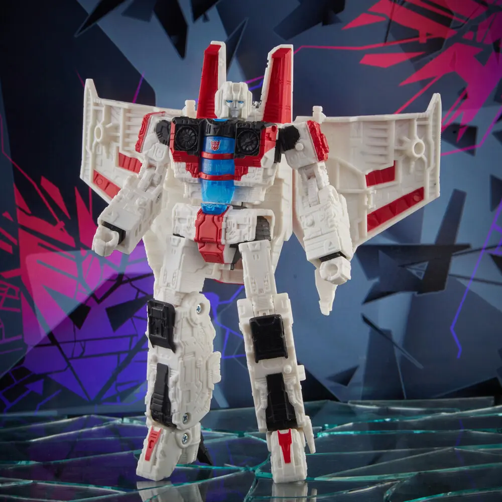Transformers: Shattered Glass Voyager Class figurka akcji 2021 Starscream 18 cm zdjęcie produktu