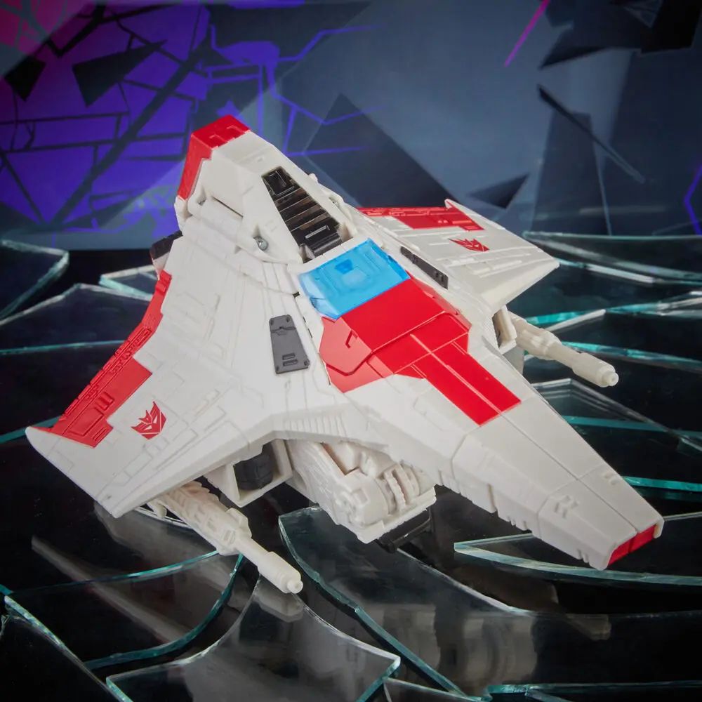 Transformers: Shattered Glass Voyager Class figurka akcji 2021 Starscream 18 cm zdjęcie produktu