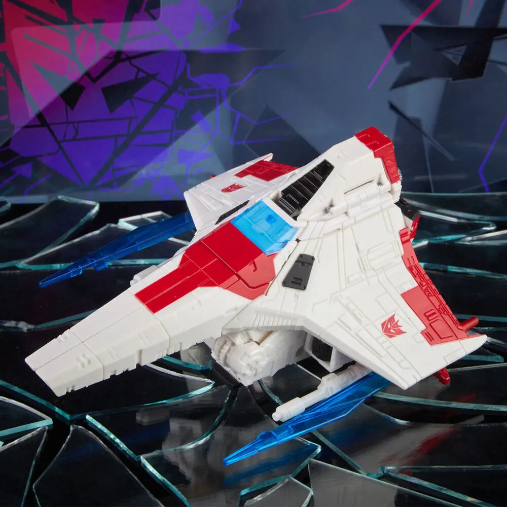 Transformers: Shattered Glass Voyager Class figurka akcji 2021 Starscream 18 cm zdjęcie produktu