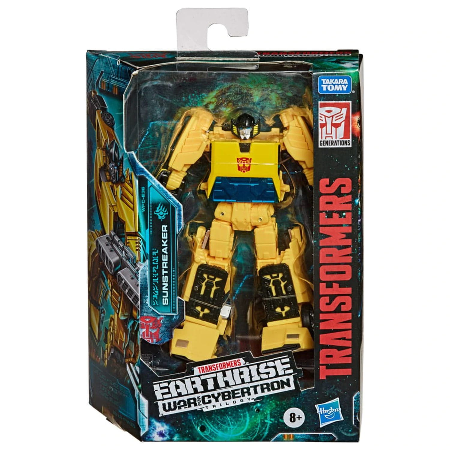 Transformers Generations War for Cybertron: Earthrise Deluxe Class figurka akcji Sunstreaker 14 cm zdjęcie produktu
