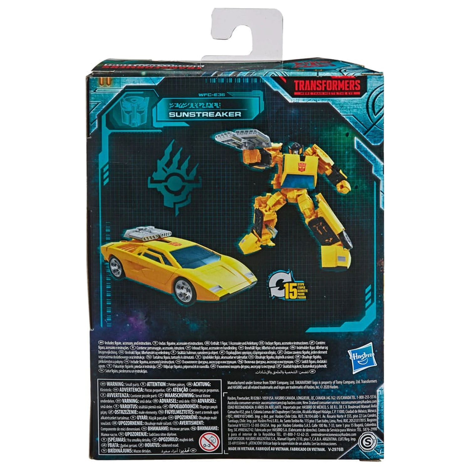 Transformers Generations War for Cybertron: Earthrise Deluxe Class figurka akcji Sunstreaker 14 cm zdjęcie produktu