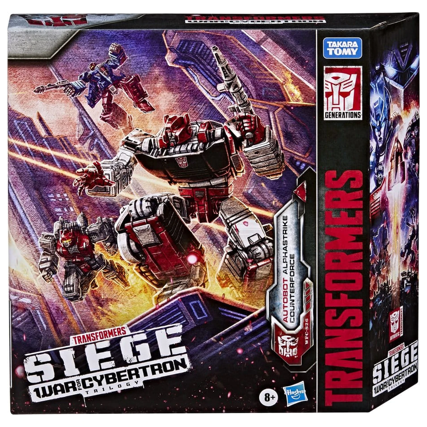 Transformers Generations War for Cybertron: Siege Figurka akcji 3-pak Autobot Alphastrike Counterforce zdjęcie produktu
