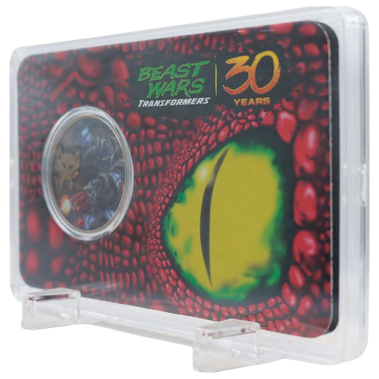 Transformers Kolekcjonerska Moneta Beast Wars 30th Anniversary Limited Edition zdjęcie produktu