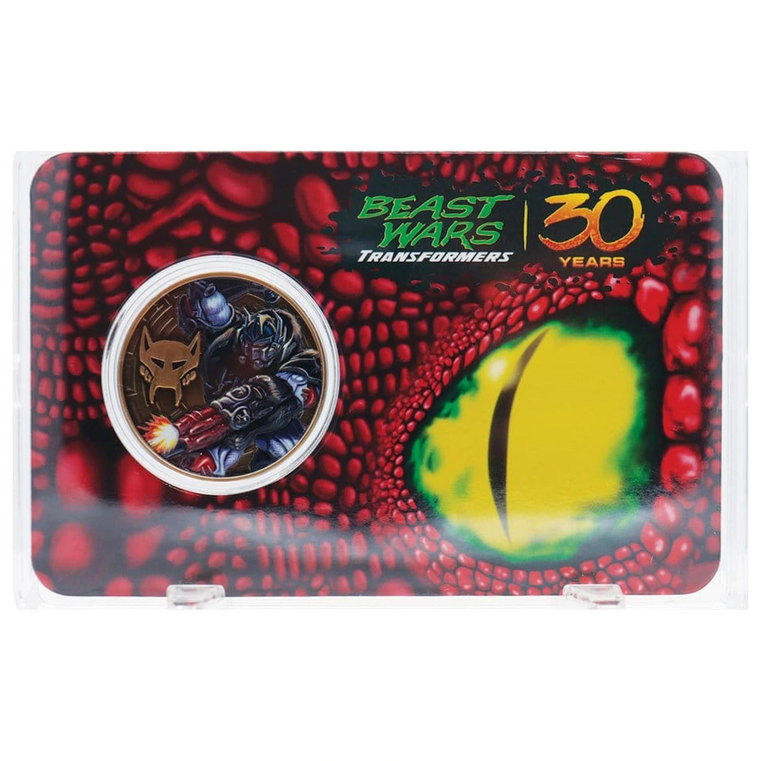 Transformers Kolekcjonerska Moneta Beast Wars 30th Anniversary Limited Edition zdjęcie produktu