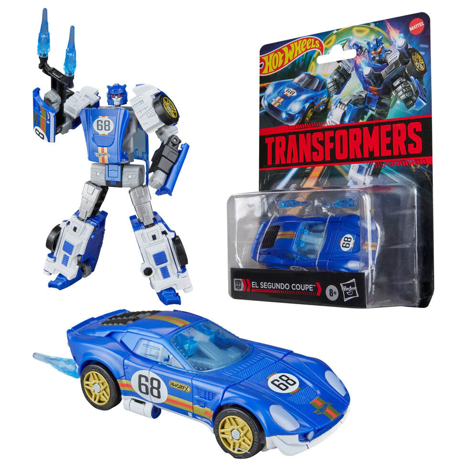 Transformers Hot Wheels El Segundo Coupe figurka 12.5cm zdjęcie produktu