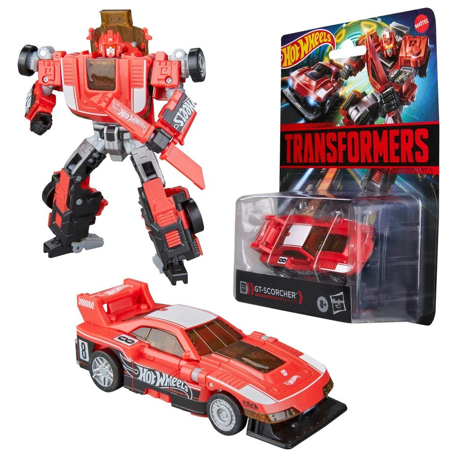 Transformers Hot Wheels Gt Scorcher figurka 12.5cm zdjęcie produktu