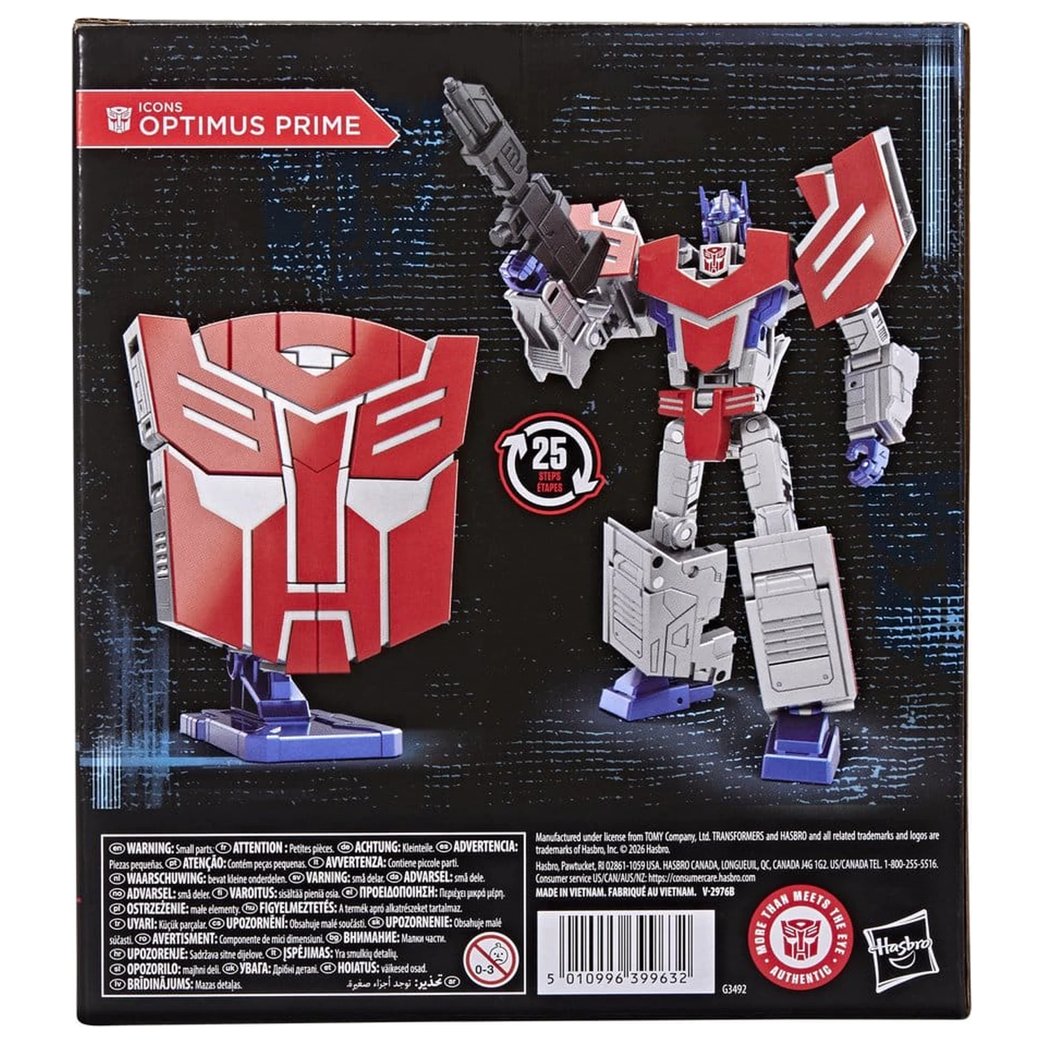 Transformers Icons Voyager Class Figurka Optimus Prime 17 cm zdjęcie produktu
