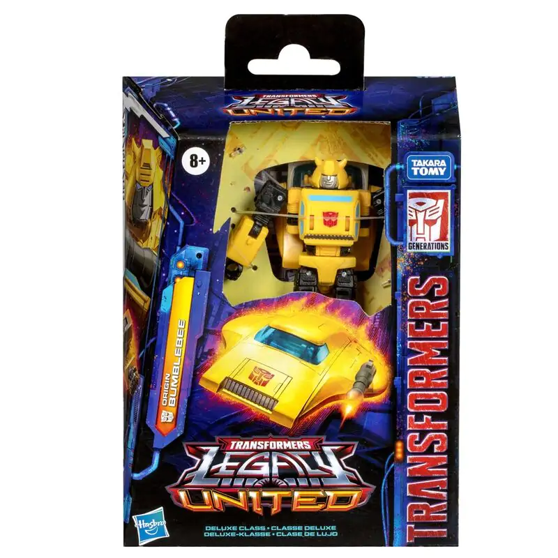 Transformers Legacy United Origin Bumblebee Figurka Deluxe 14 cm zdjęcie produktu