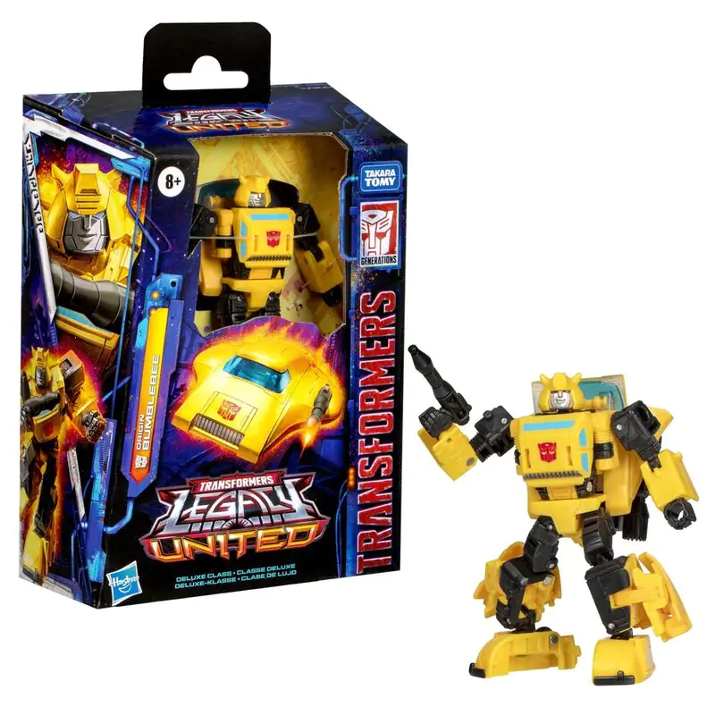 Transformers Legacy United Origin Bumblebee Figurka Deluxe 14 cm zdjęcie produktu