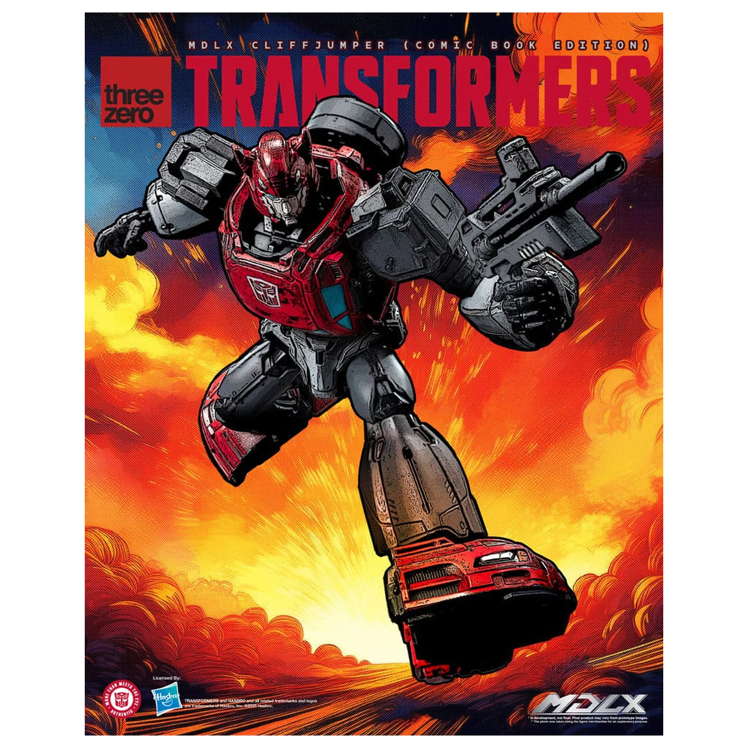 Transformers MDLX Action Figure Cliffjumper (Comic Book Edition) 12 cm zdjęcie produktu