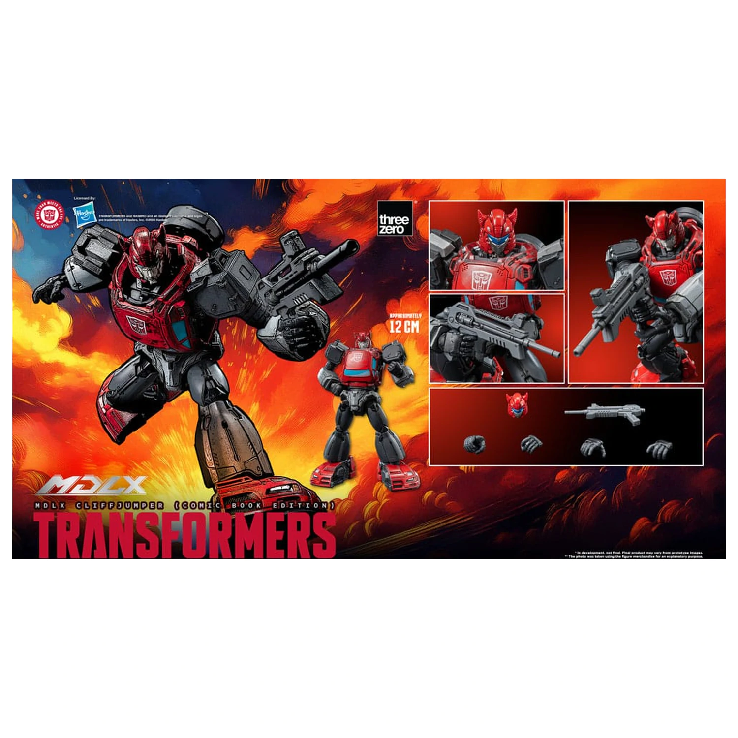 Transformers MDLX Action Figure Cliffjumper (Comic Book Edition) 12 cm zdjęcie produktu