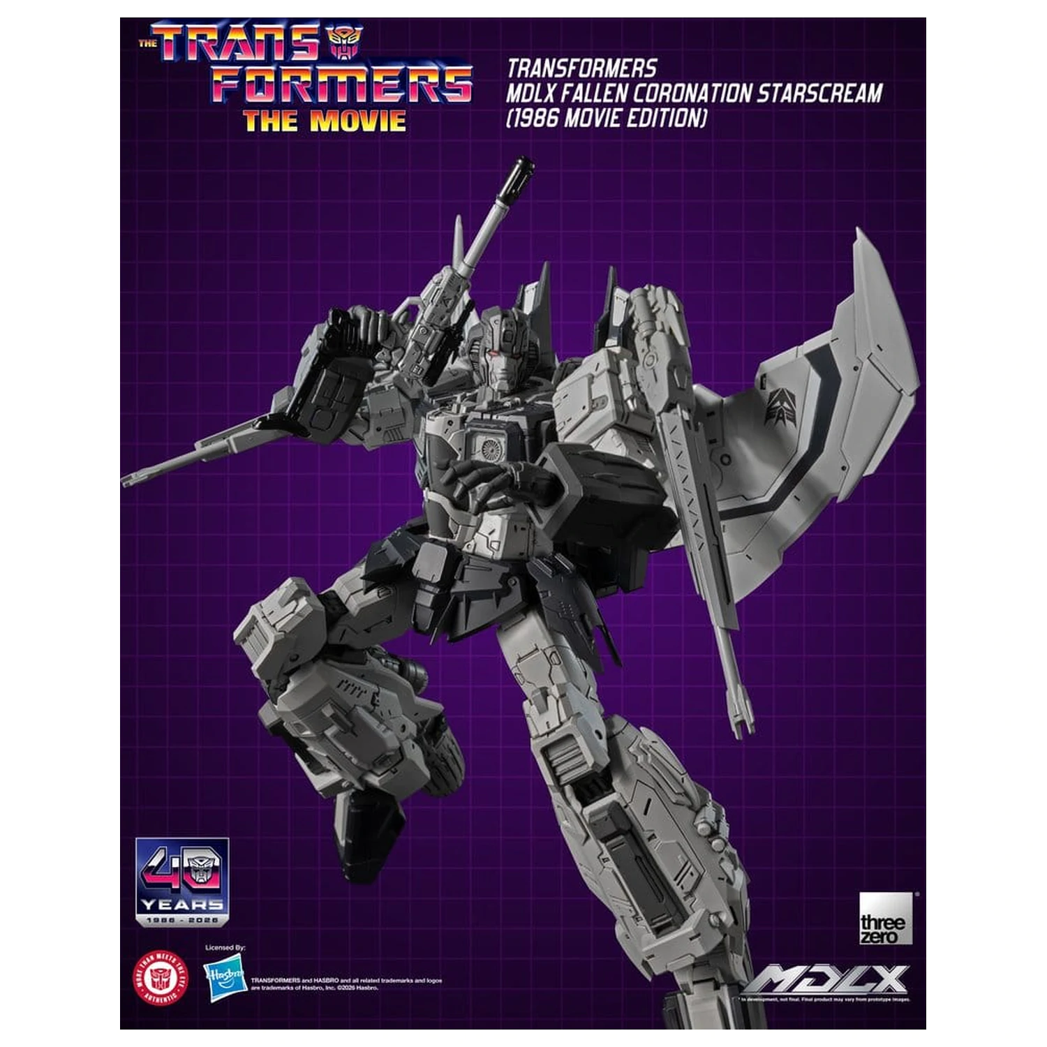 Transformers MDLX Figurka Fallen Coronation Starscream (1986 Movie Edition) 20 cm zdjęcie produktu