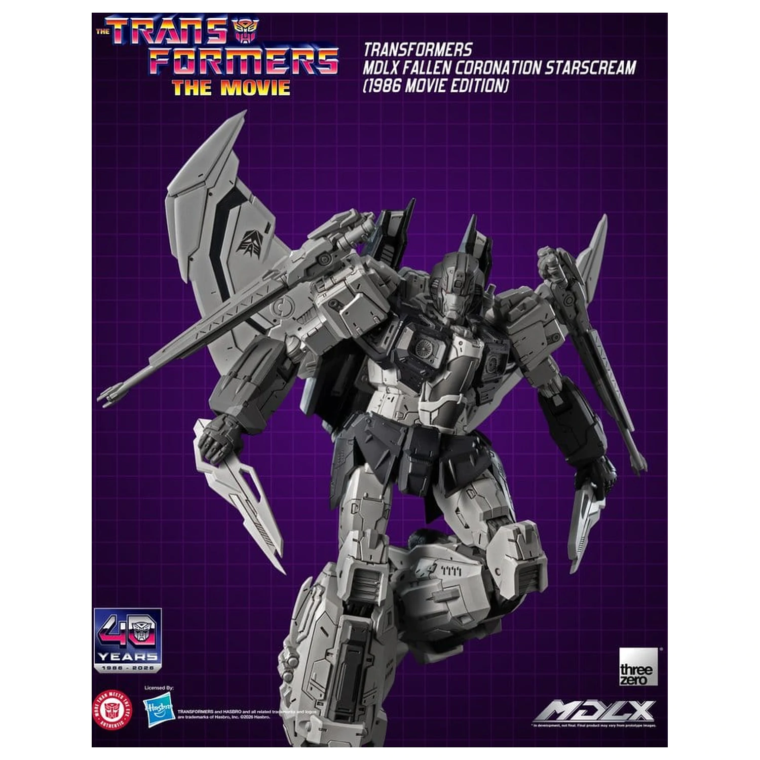 Transformers MDLX Figurka Fallen Coronation Starscream (1986 Movie Edition) 20 cm zdjęcie produktu