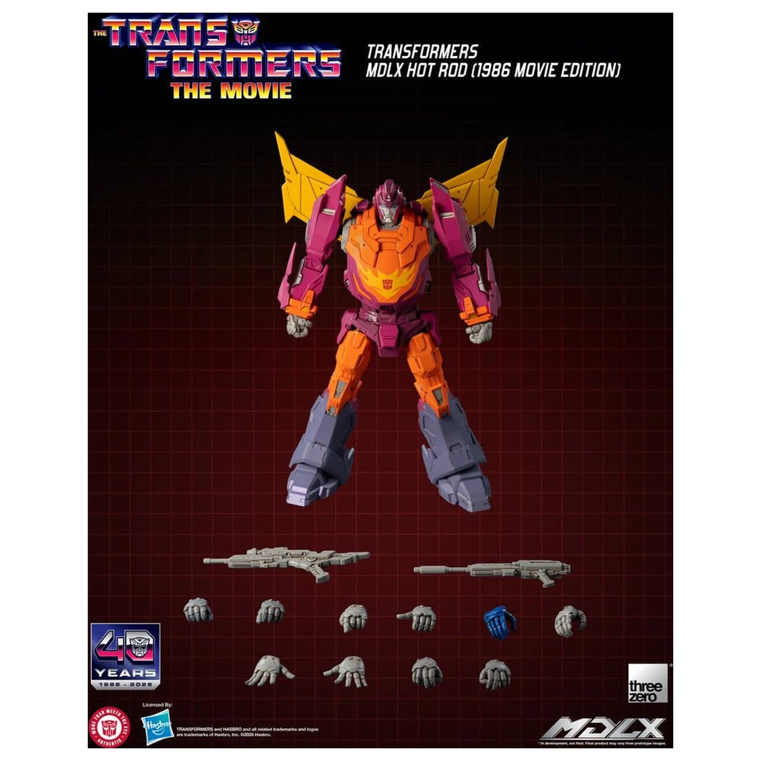 Transformers MDLX Figurka Hot Rod (1986 Movie Edition) 18 cm zdjęcie produktu