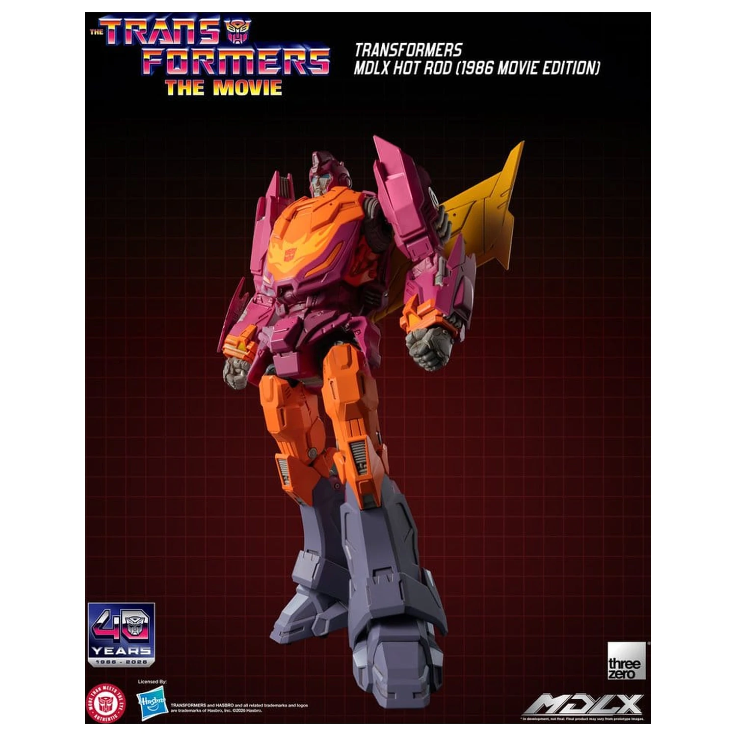 Transformers MDLX Figurka Hot Rod (1986 Movie Edition) 18 cm zdjęcie produktu