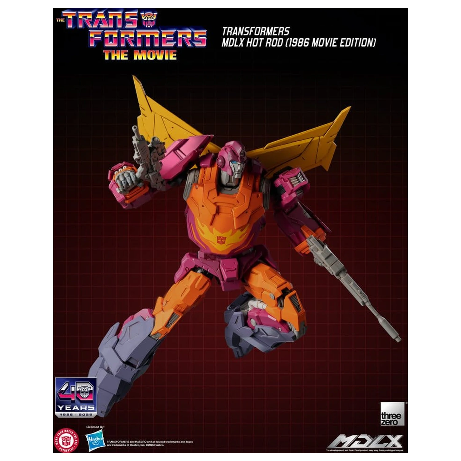 Transformers MDLX Figurka Hot Rod (1986 Movie Edition) 18 cm zdjęcie produktu