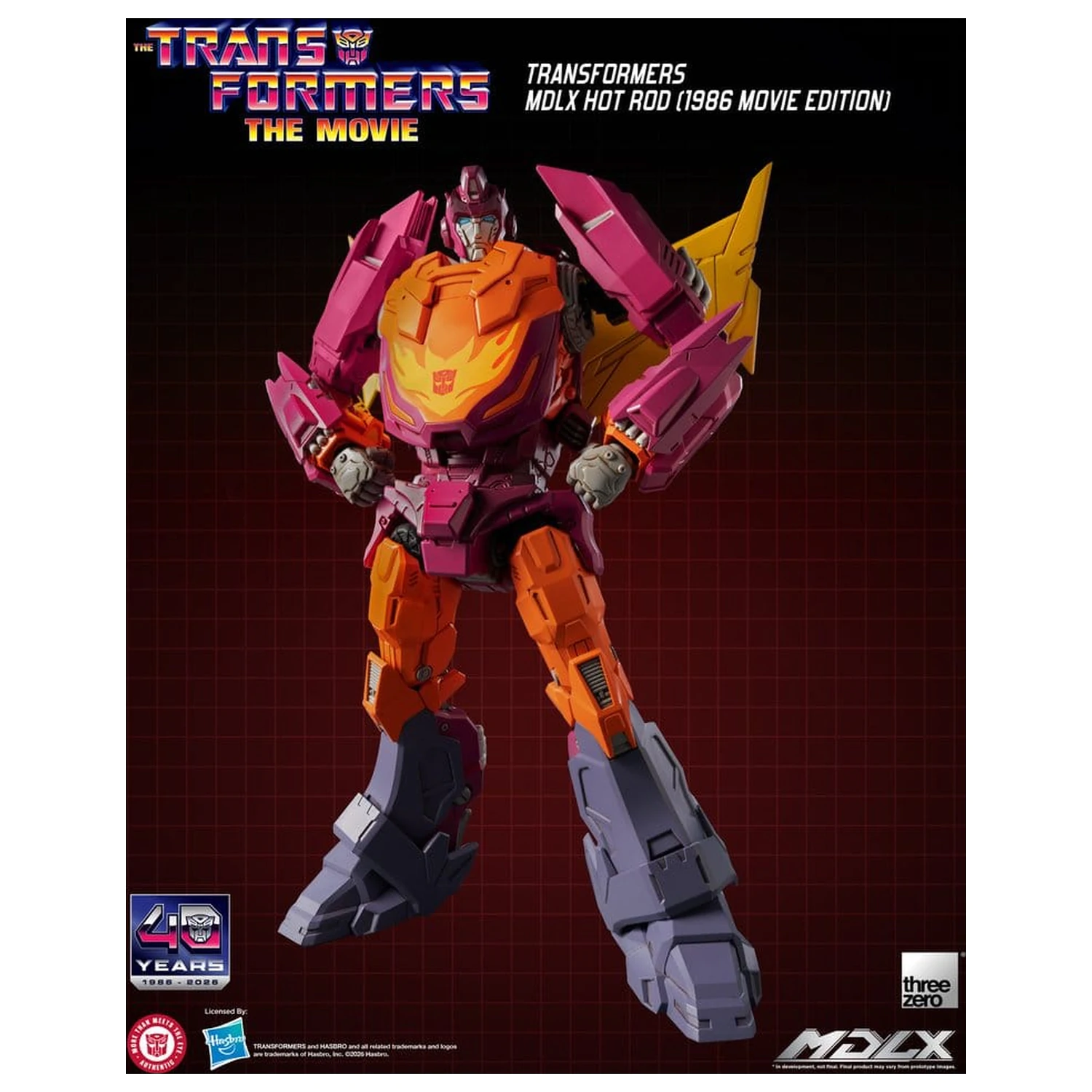Transformers MDLX Figurka Hot Rod (1986 Movie Edition) 18 cm zdjęcie produktu