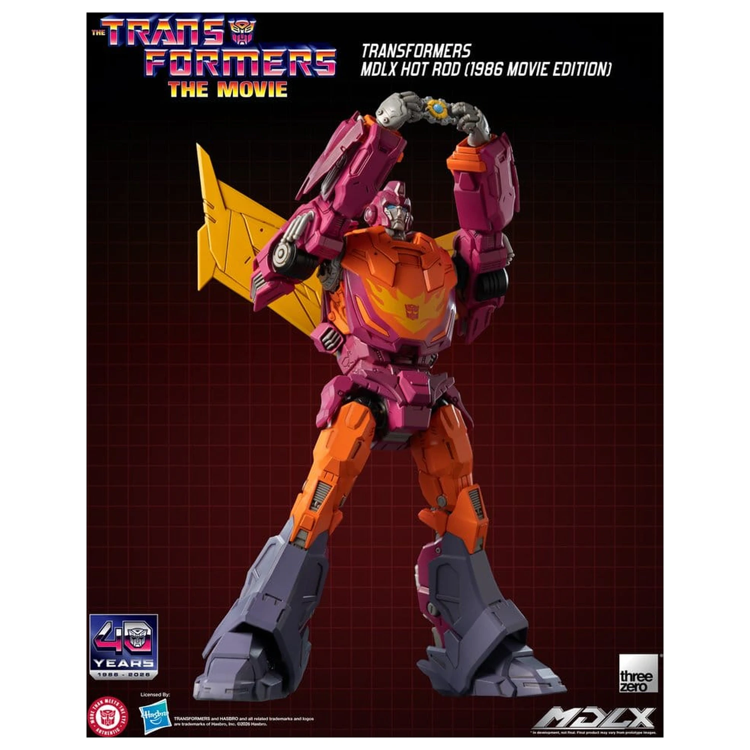Transformers MDLX Figurka Hot Rod (1986 Movie Edition) 18 cm zdjęcie produktu