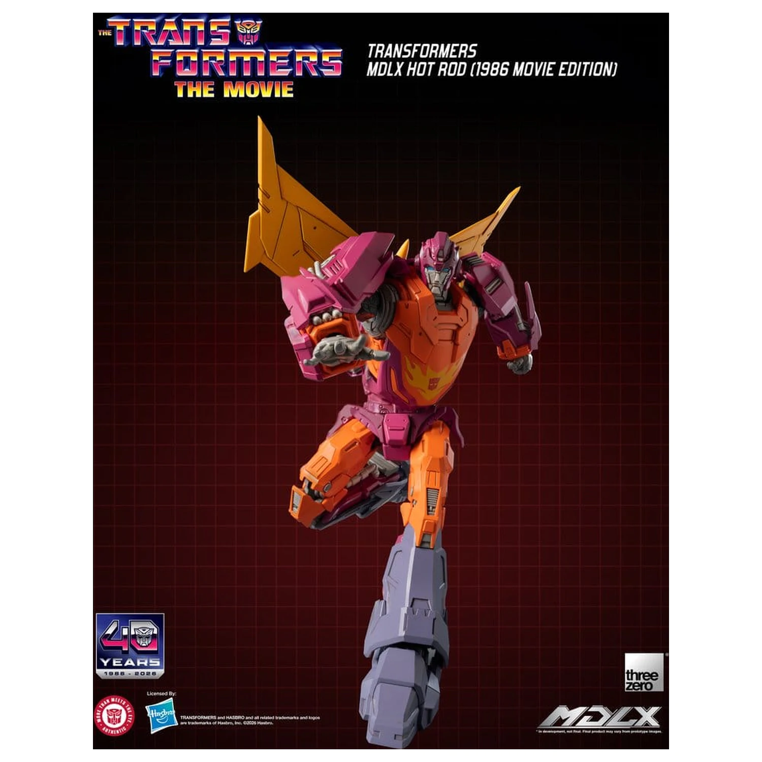 Transformers MDLX Figurka Hot Rod (1986 Movie Edition) 18 cm zdjęcie produktu