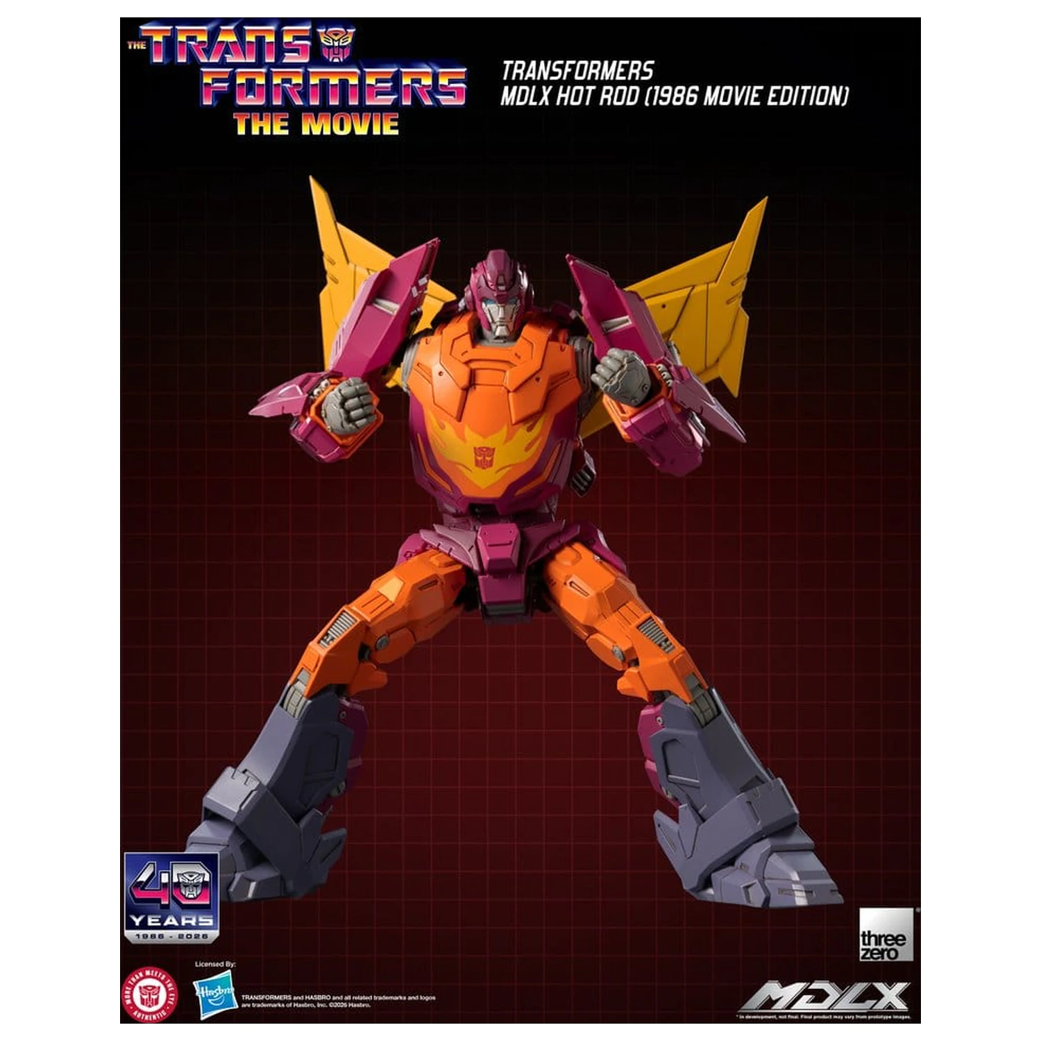 Transformers MDLX Figurka Hot Rod (1986 Movie Edition) 18 cm zdjęcie produktu