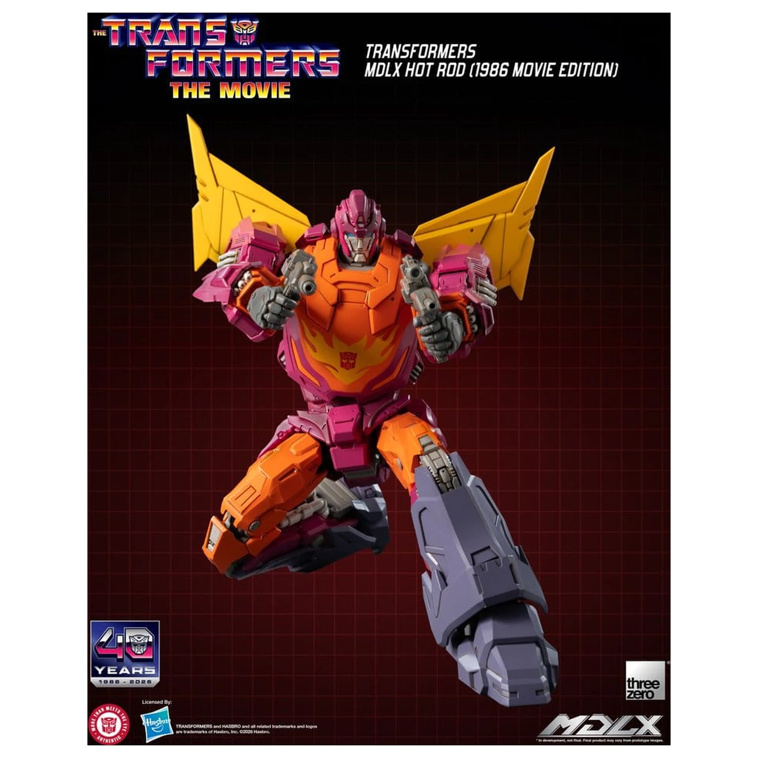 Transformers MDLX Figurka Hot Rod (1986 Movie Edition) 18 cm zdjęcie produktu