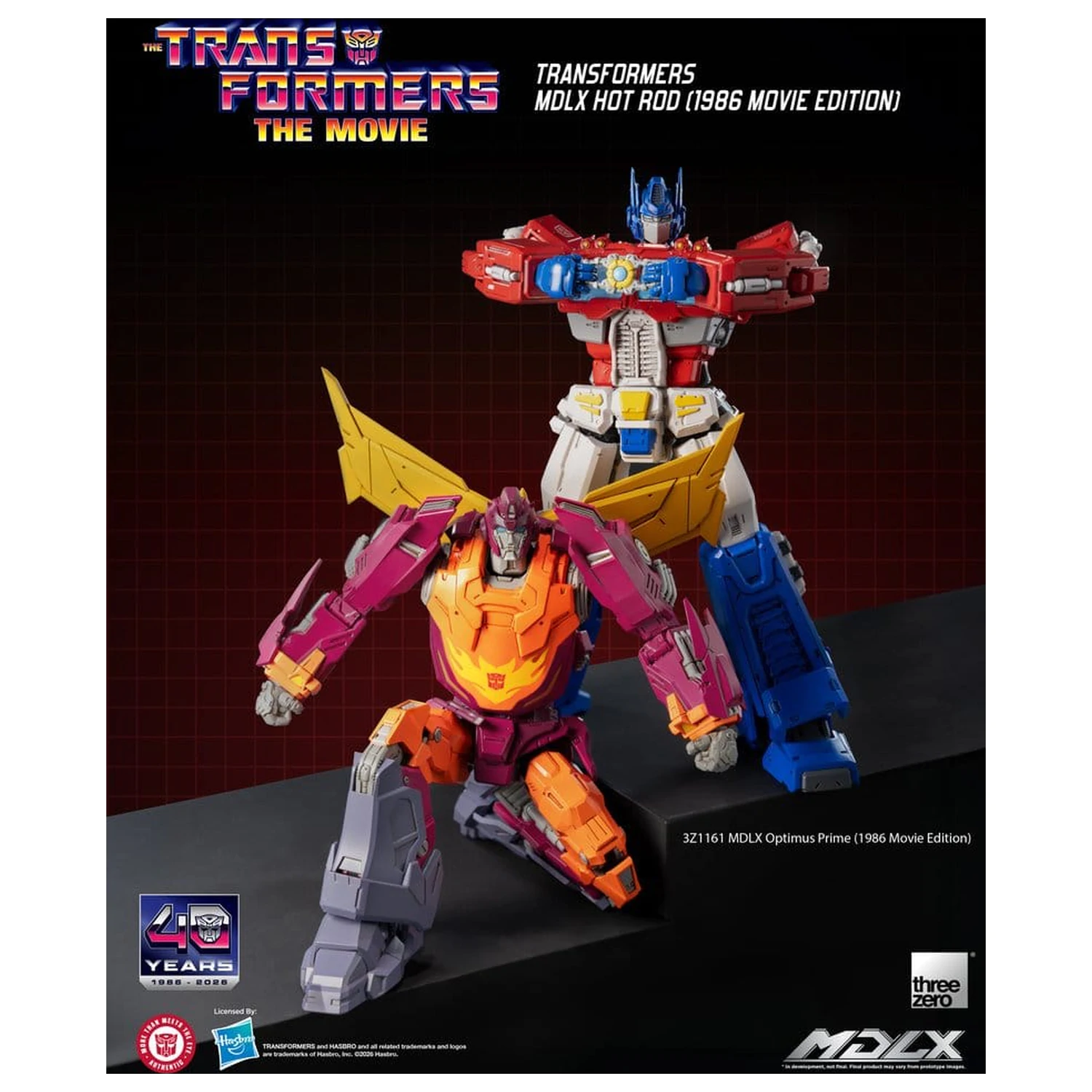 Transformers MDLX Figurka Hot Rod (1986 Movie Edition) 18 cm zdjęcie produktu