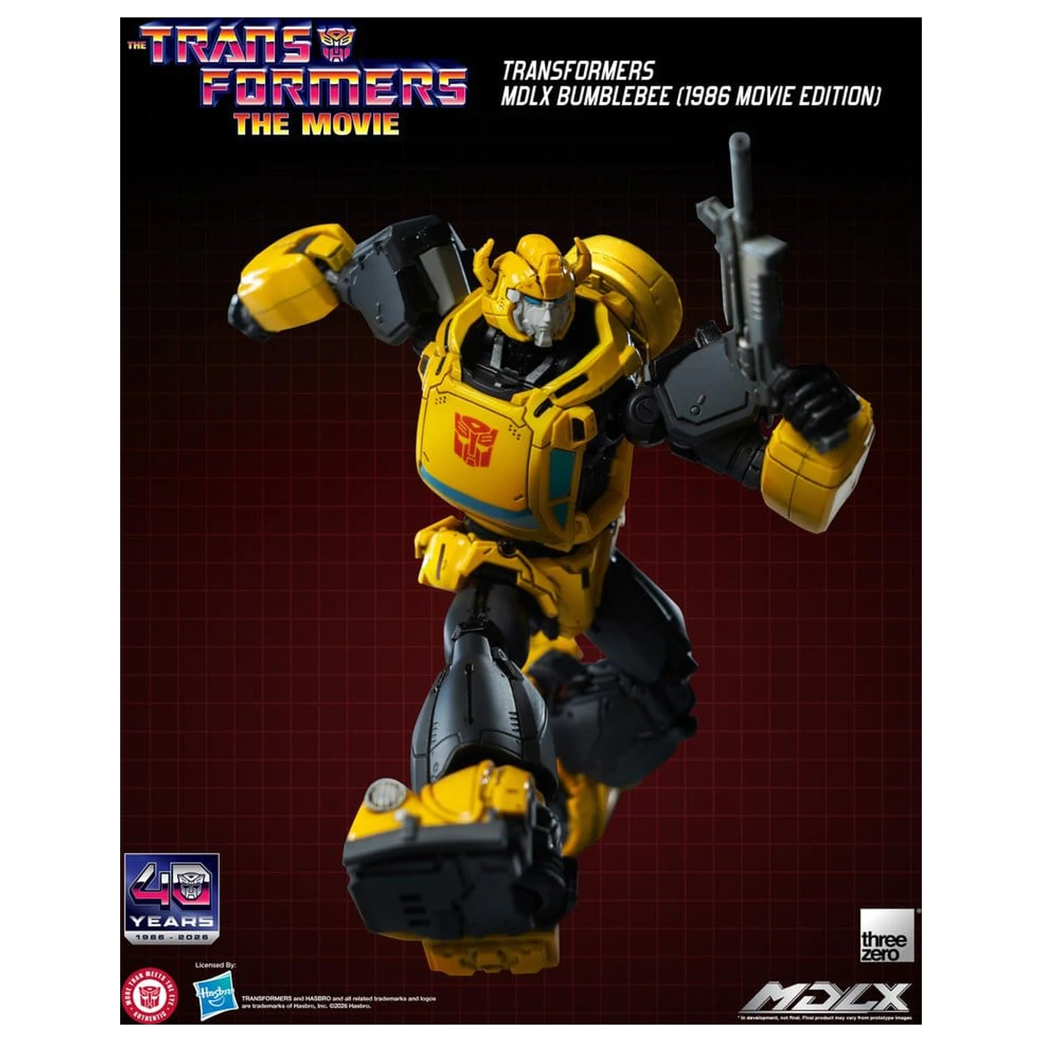 Transformers MDLX figurka akcji Bumblebee (1986 Movie Edition) 12 cm zdjęcie produktu