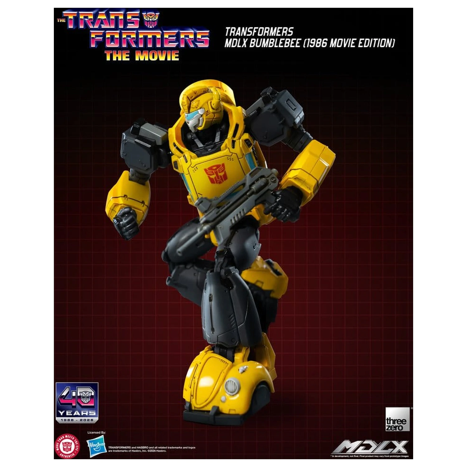 Transformers MDLX figurka akcji Bumblebee (1986 Movie Edition) 12 cm zdjęcie produktu