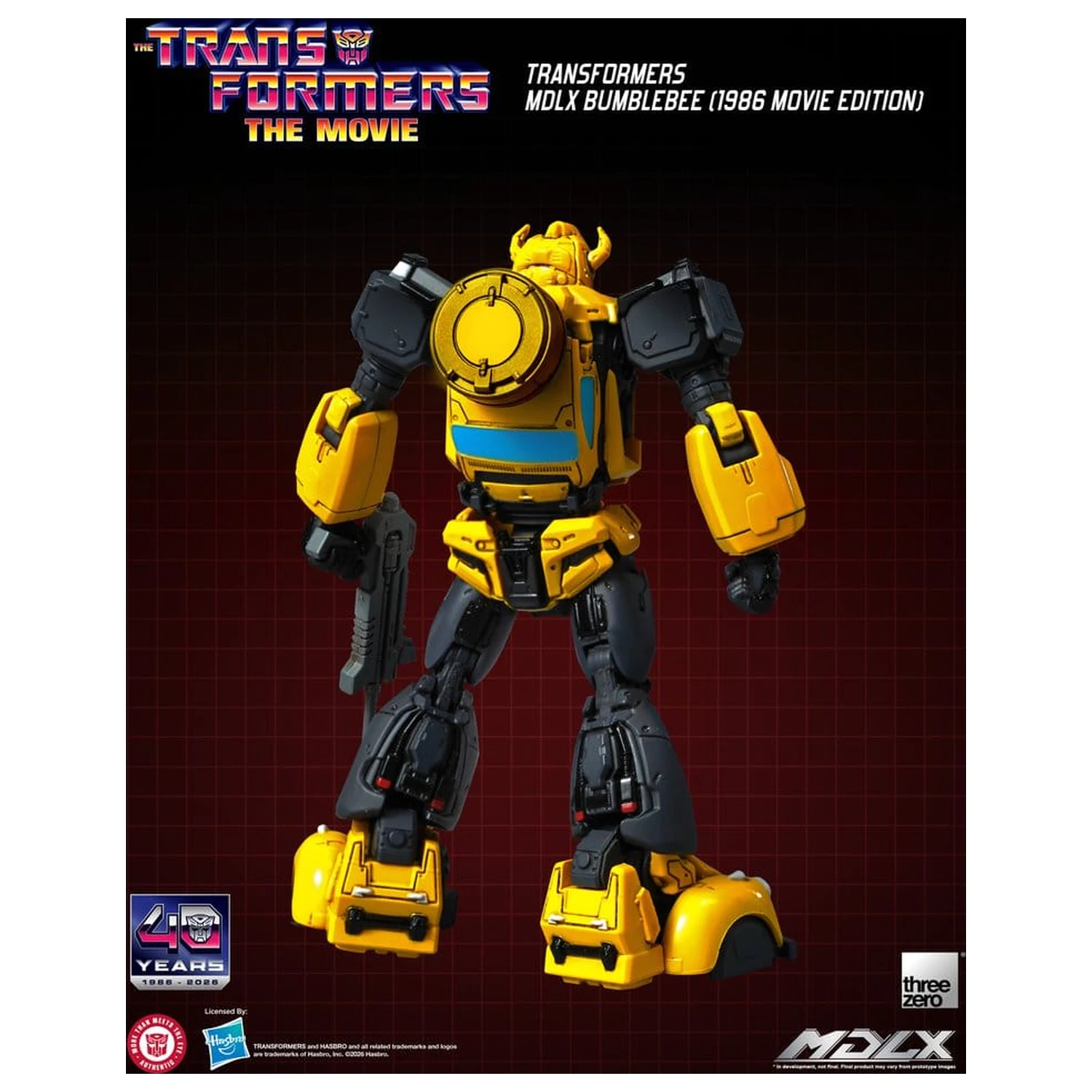 Transformers MDLX figurka akcji Bumblebee (1986 Movie Edition) 12 cm zdjęcie produktu