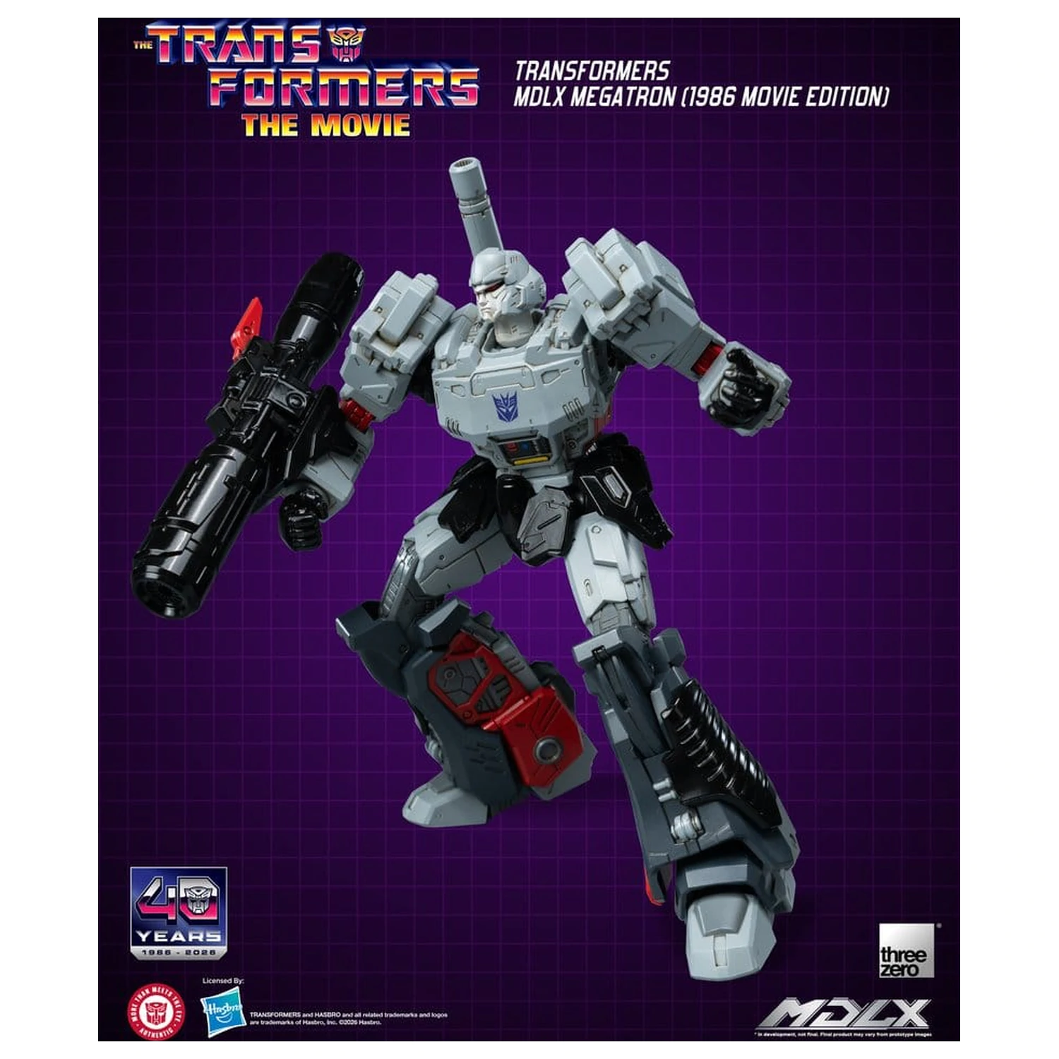 Transformers MDLX Figurka Akcji Megatron (1986 Movie Edition) 18 cm zdjęcie produktu