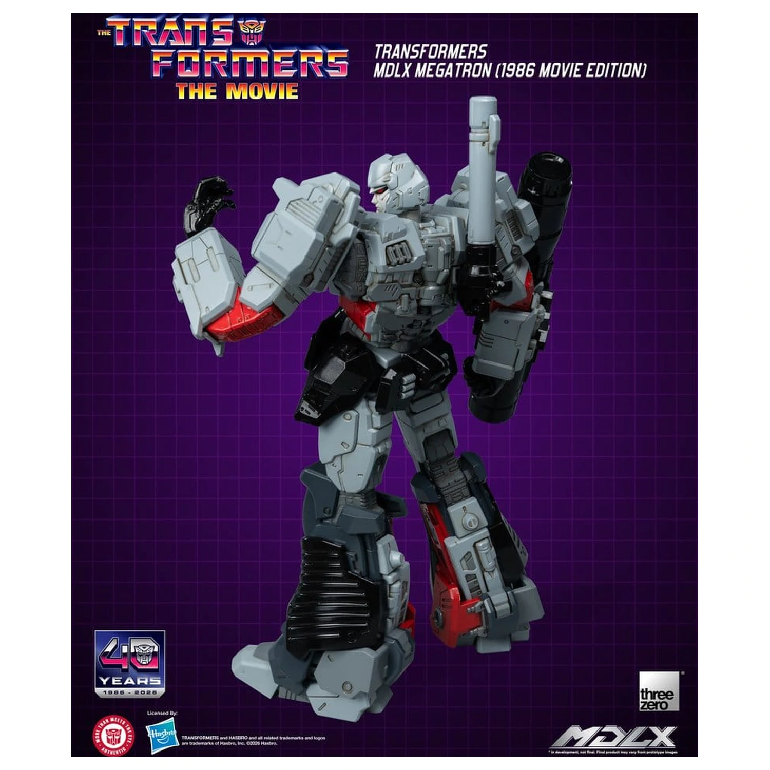 Transformers MDLX Figurka Akcji Megatron (1986 Movie Edition) 18 cm zdjęcie produktu