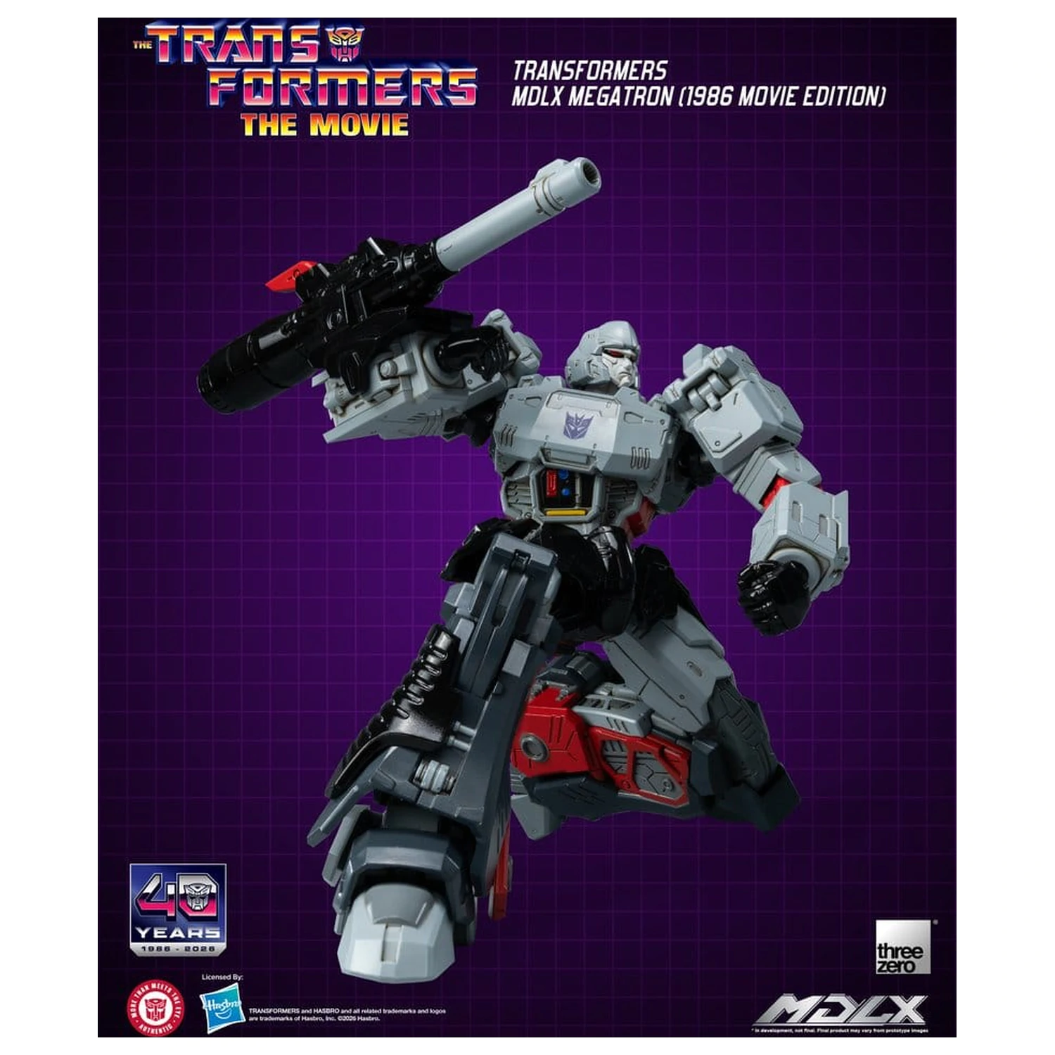 Transformers MDLX Figurka Akcji Megatron (1986 Movie Edition) 18 cm zdjęcie produktu