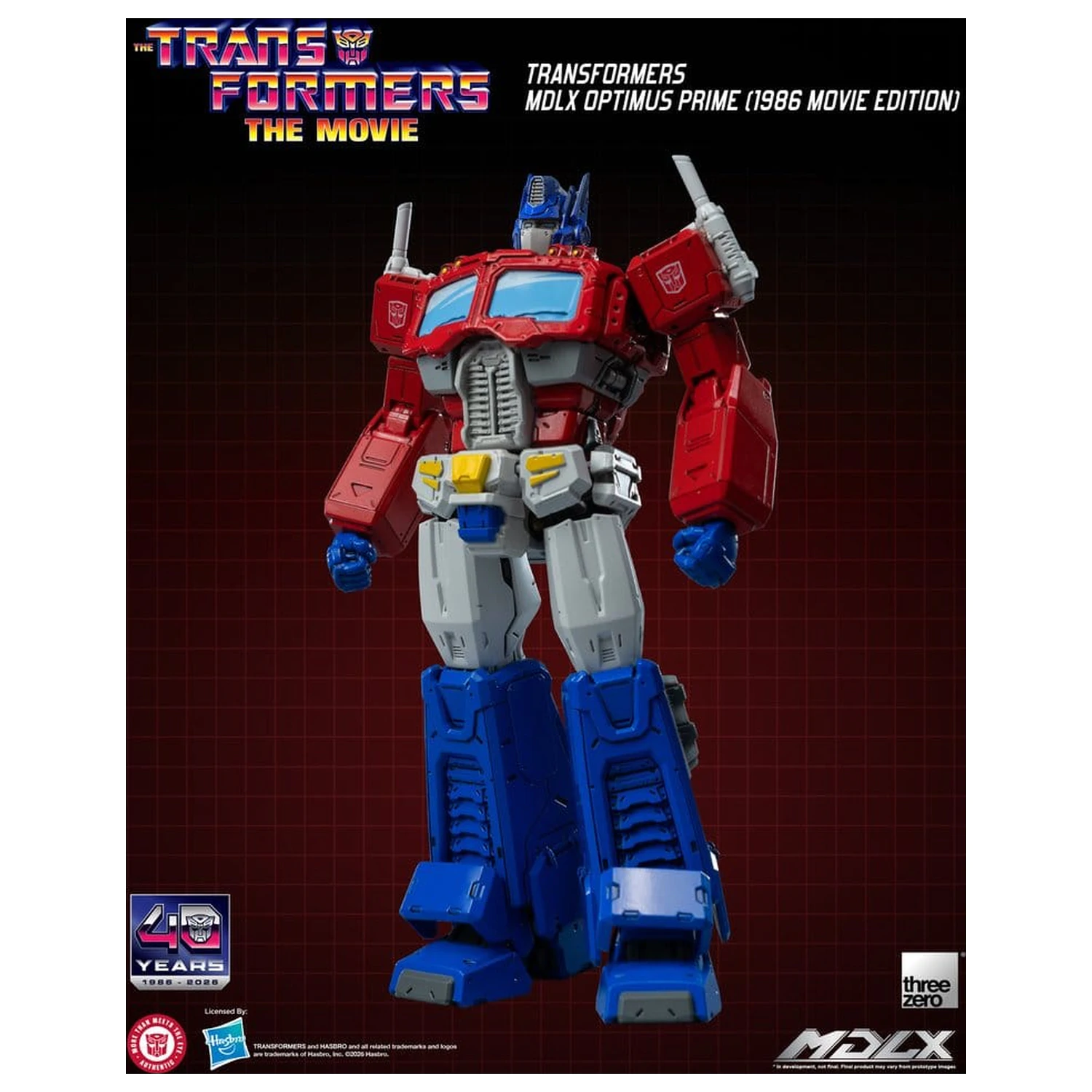 Transformers MDLX figurka akcji Optimus Prime (1986 Movie Edition) 18 cm zdjęcie produktu