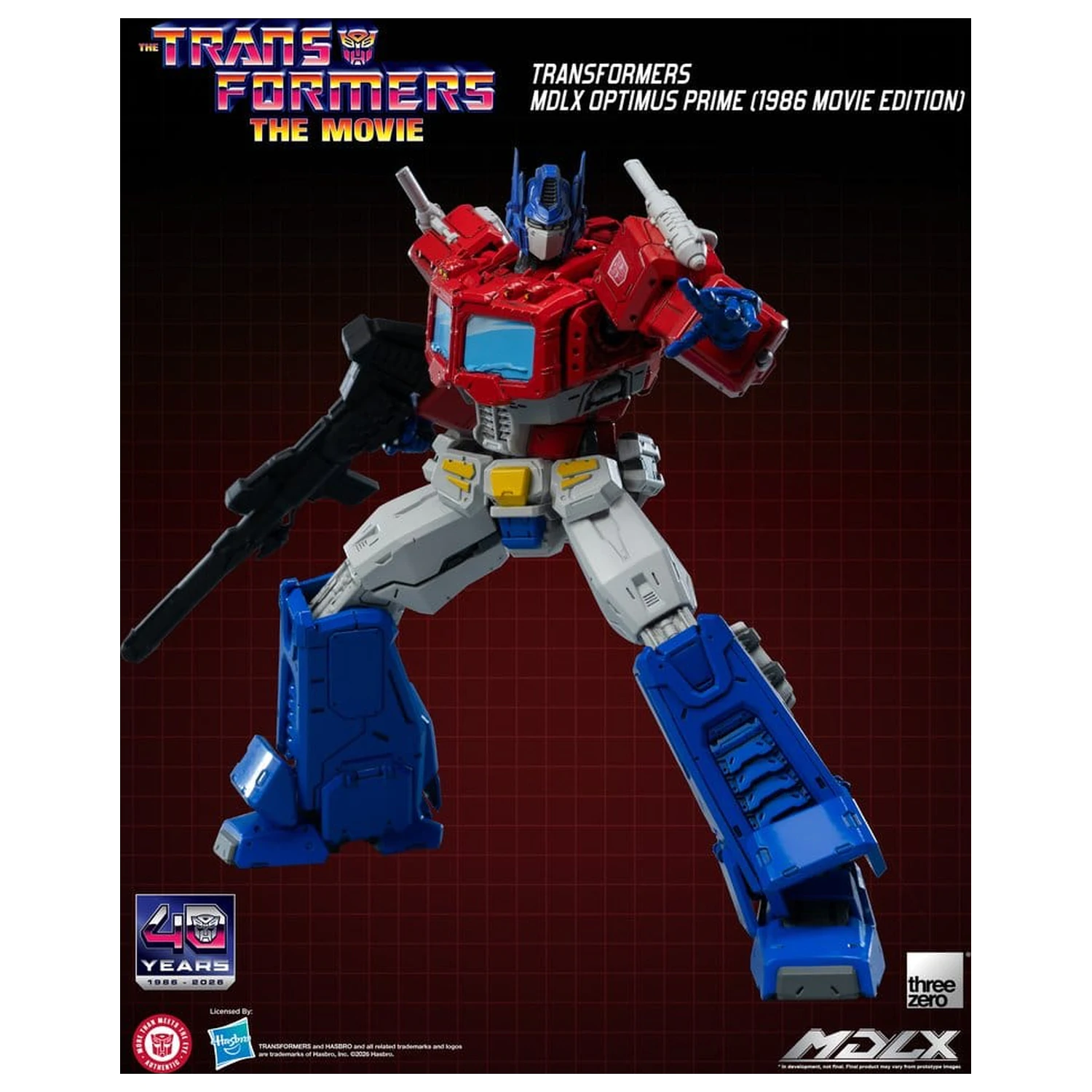 Transformers MDLX figurka akcji Optimus Prime (1986 Movie Edition) 18 cm zdjęcie produktu
