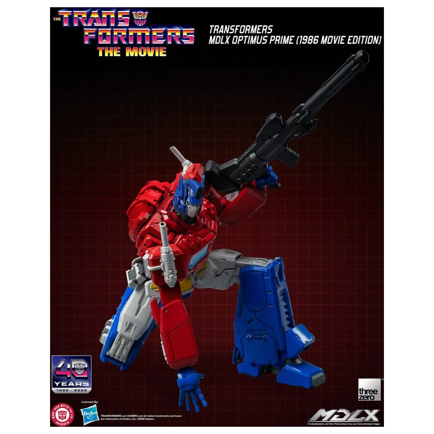 Transformers MDLX figurka akcji Optimus Prime (1986 Movie Edition) 18 cm zdjęcie produktu