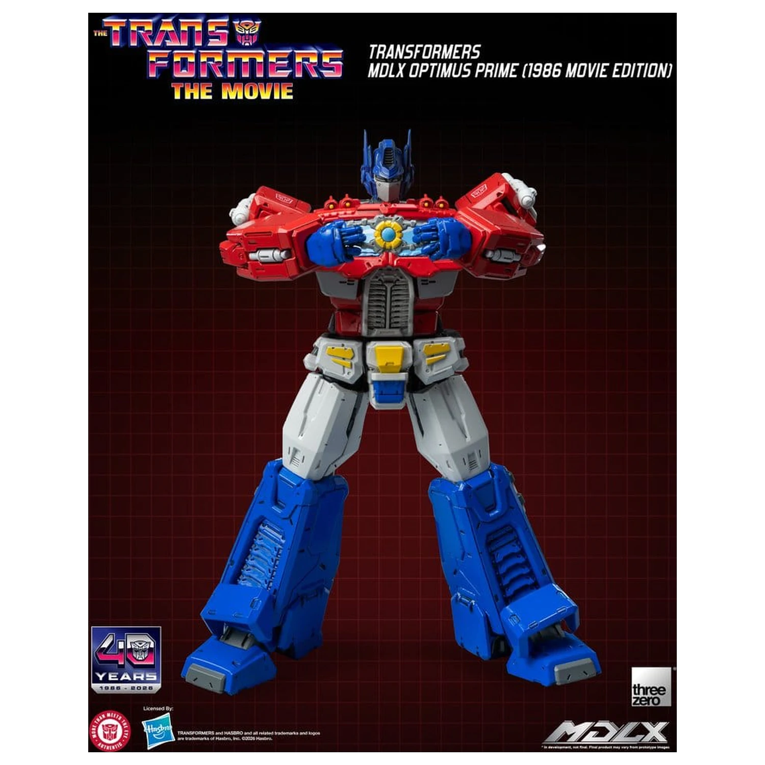 Transformers MDLX figurka akcji Optimus Prime (1986 Movie Edition) 18 cm zdjęcie produktu