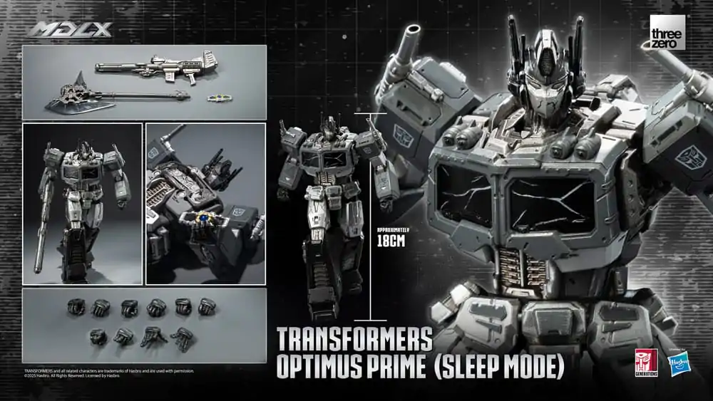 Transformers MDLX Action Figure Optimus Prime (Sleep Mode) figurka akcji 18 cm zdjęcie produktu