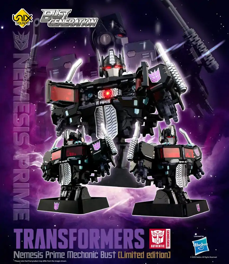 Transformers Popiersie Generation Mechanic Bust Nemesis Prime 16 cm zdjęcie produktu