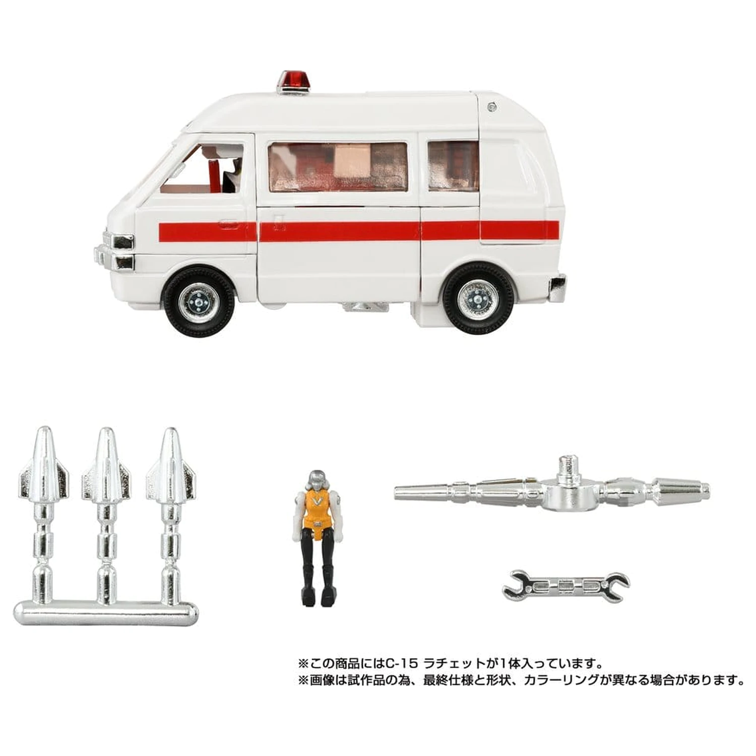 Transformers Missing Link Figurka akcji C-15 Ratchet 14 cm zdjęcie produktu