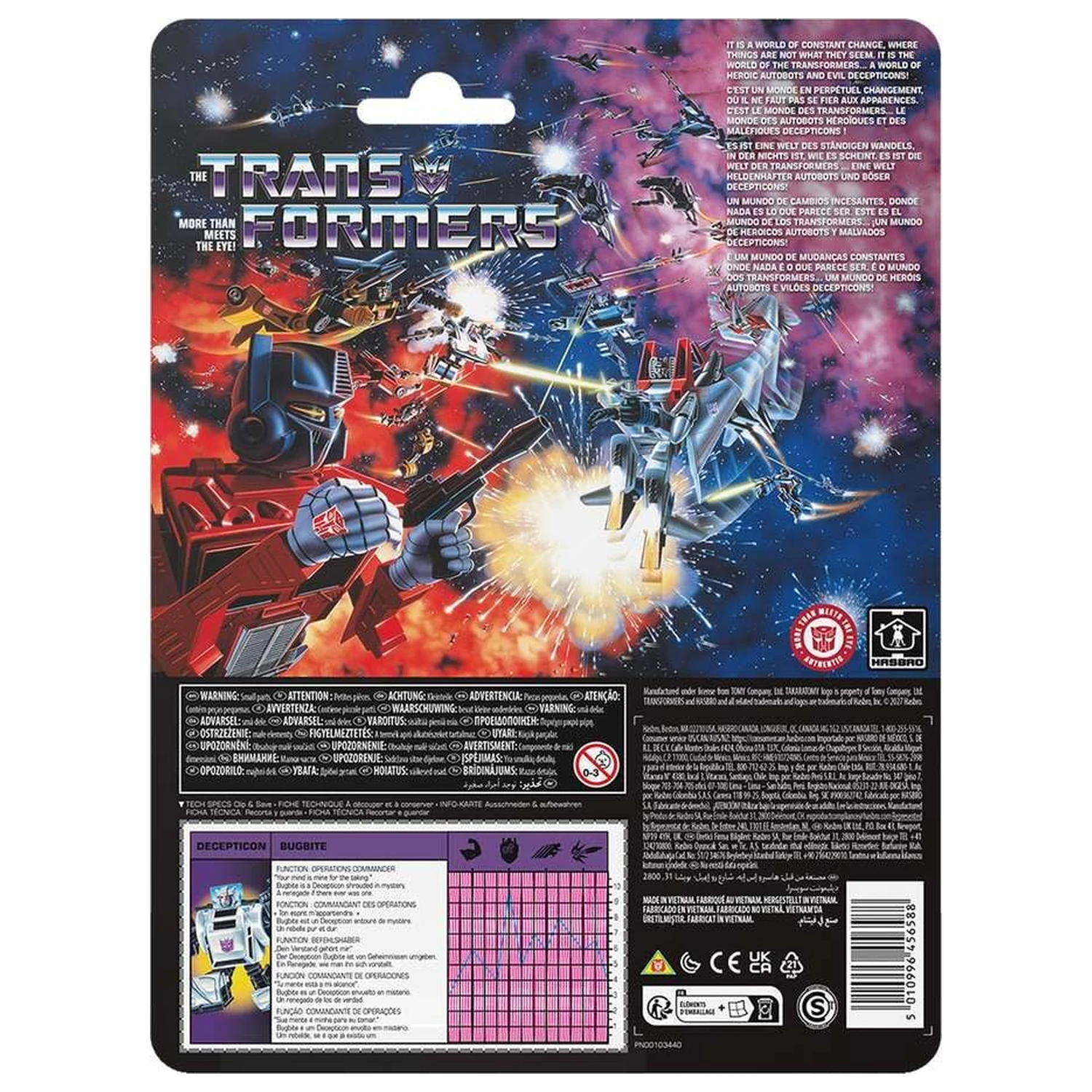 Transformers More Than Meets The Eye figurka Decepticon Bugbite 10 cm zdjęcie produktu