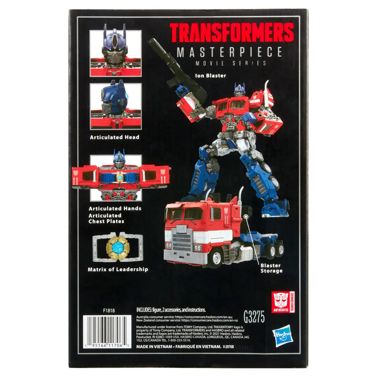 Transformers Move Masterpiece Bumblebee Optimus Prime 27 cm zdjęcie produktu