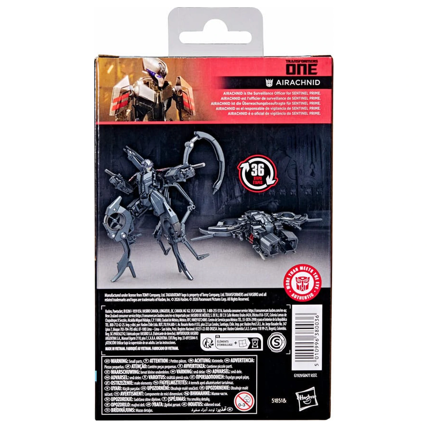 Transformers One Studio Series Klasa Deluxe Figurka Akcji Airachnid 11 cm zdjęcie produktu