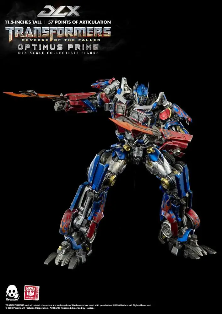 Transformers: Zemsta Upadłych DLX Figurka akcji 1/6 Optimus Prime 28 cm zdjęcie produktu