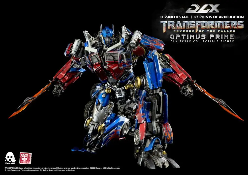 Transformers: Zemsta Upadłych DLX Figurka akcji 1/6 Optimus Prime 28 cm zdjęcie produktu