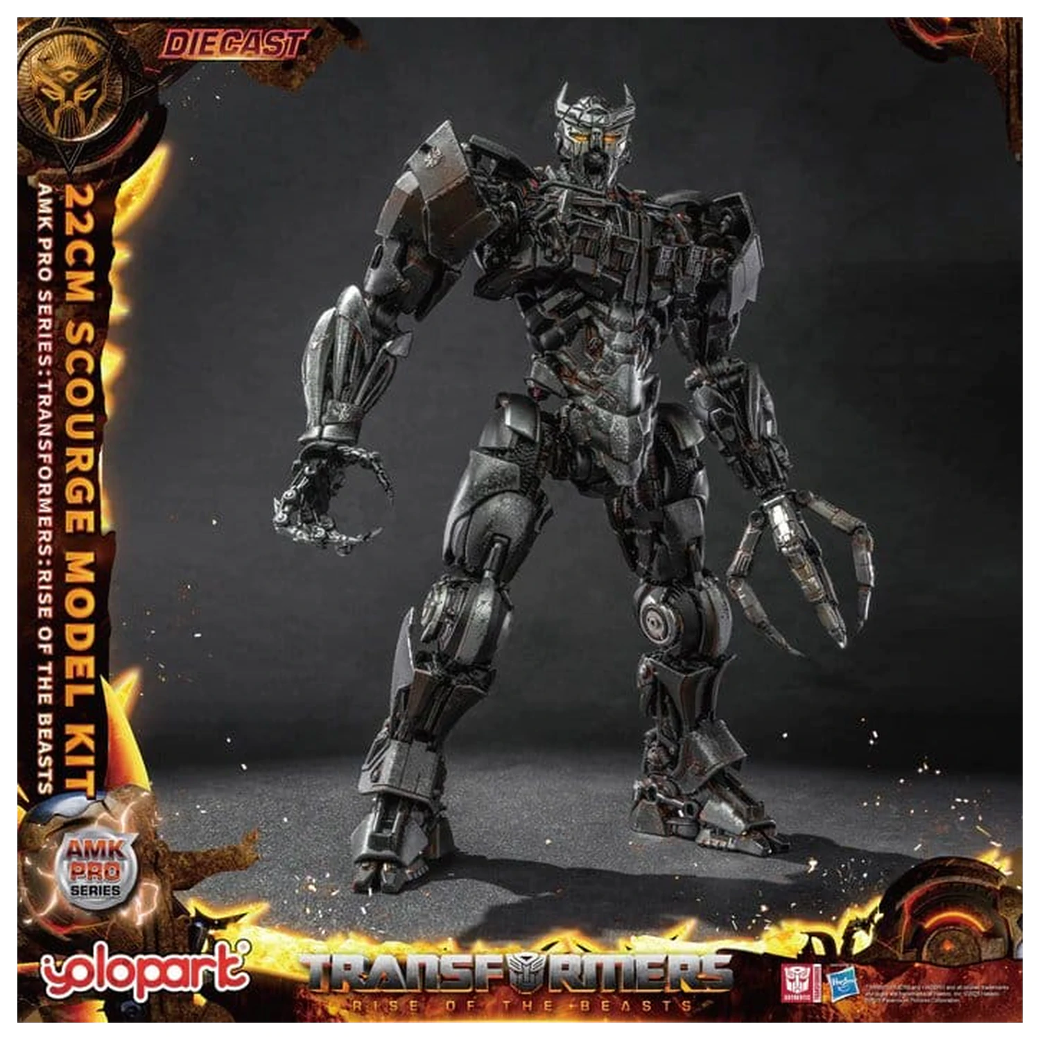 Transformers: Rise of the Beasts AMK Pro Series Model Kit Scourge (Oversea Version) 22 cm zdjęcie produktu