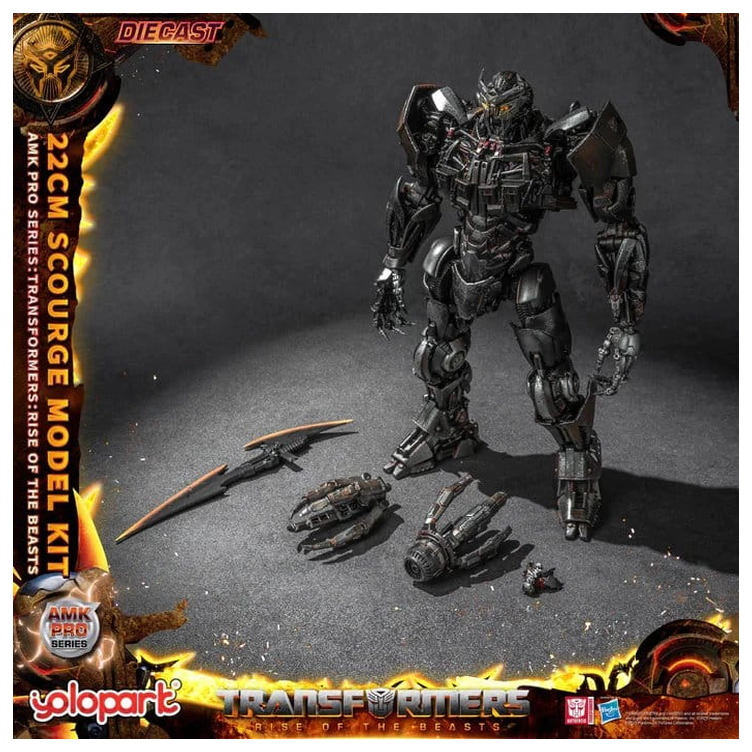 Transformers: Rise of the Beasts AMK Pro Series Model Kit Scourge (Oversea Version) 22 cm zdjęcie produktu