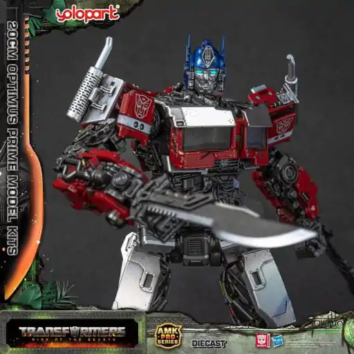 Transformers: Przebudzenie Bestii AMK Pro Series Plastikowy Model do Składania Optimus Prime (Oversea Version) 20 cm zdjęcie produktu