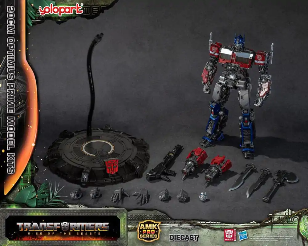 Transformers: Przebudzenie Bestii AMK Pro Series Plastikowy Model do Składania Optimus Prime (Oversea Version) 20 cm zdjęcie produktu