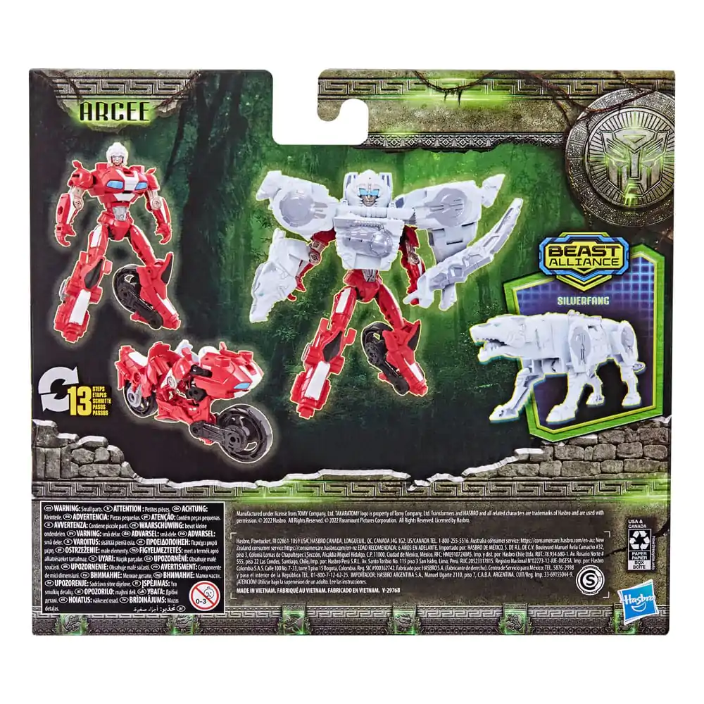 Transformers: Przebudzenie Bestii Beast Alliance Combiner Figurka Akcji 2-Pak Arcee & Silverfang 13 cm zdjęcie produktu